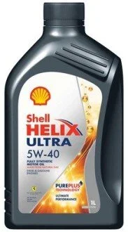 Масло моторное "Helix Ultra 5W-40", 1л SHELL 550052677
