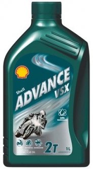 Масло моторн. Advance VSX 2T (Канистра 1л) SHELL 550053703