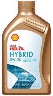 Олива Hybrid 0w/20 1л (шт.) SHELL 550056722