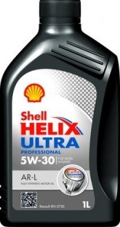 OLEJ HELIX ULTRA PROFESSIONAL AR-L 5W30 1L ACEA:C4, RENAULT RN 0720 LOW SAPS DO FILTRA DPF RENAULT 1L SHELL 550063272