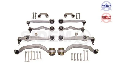 AUDI Комплект рычагов+тяги стаб.+наконечн.Passat, AUDI A4,A8 96- SIDEM 37971