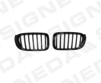 Решетка радиатора BMW X3 (F25), 03.14 - 17 Signeda PBM07162BK