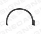 Надкрыльщики (передние) NISSAN QASHQAI PDS01002MAL
