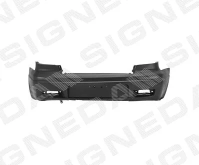 Бампеp задний MITSUBISHI OUTLANDER, 02 - 06 Signeda PMB041028BA