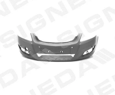 Фото 1 - бампер передній Signeda POP04053BAI Бампер передній Signeda POP04053BAI (фото 1)