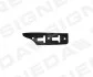Кронштейн бампера VW GOLF V VARIANT, 06 - 09 1K0807183 VAG PVW43044AL