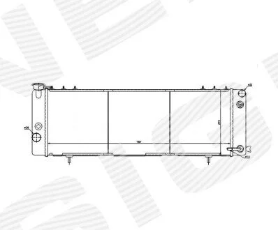 Радіатор Signeda RA61001A