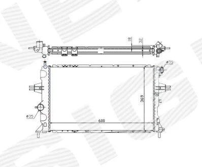 Радіатор Signeda RA63006Q