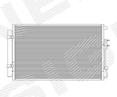 Радіатор кондиціонера HYUNDAI SANTAFE, 13 - 18 976062W500 HYUNDAI / KIA Signeda RC940392