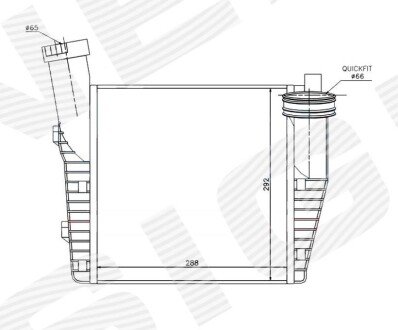 ІНТЕРКУЛЕР | VW TOUAREG (7P5), 04.10 - 07.14 Signeda RI96688