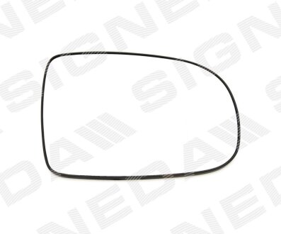 СКЛО ДЗЕРКАЛА ЗАДНЬОГО ВИДУ | OPEL CORSA (C), 03 - 06 Signeda SOPM1008CR (фото 1)