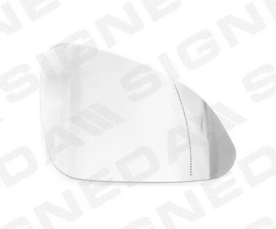 Скло дзеркала з підставкою Signeda SOPM1019GR