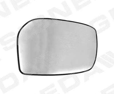 СКЛО ДЗЕРКАЛА ЗАДНЬОГО ВИДУ | TOYOTA YARIS (XP90) HB, 01.06 - 03.09 Signeda STYM1052EL (фото 1)