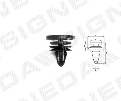 ПЛАСТМАССОВЫЕ ДЕРЖАТЕЛИ Signeda T133010