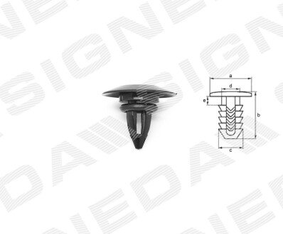 Крепление пластмассовое Signeda T2095(10)