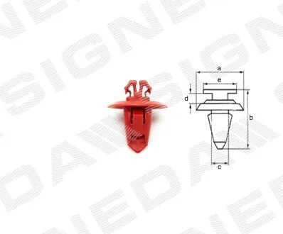 ПЛАСТМАССОВЫЕ ДЕРЖАТЕЛИ Signeda T66310 (фото 1)