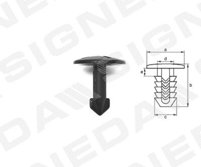 ПЛАСТМАССОВЫЕ ДЕРЖАТЕЛИ Signeda T7805