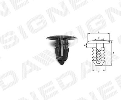 ПЛАСТМАССОВЫЕ ДЕРЖАТЕЛИ Signeda TA6110