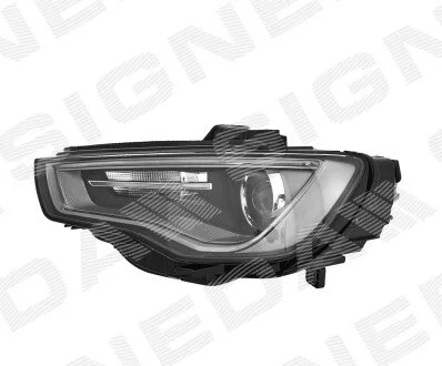 Фото 1 - передня фара Signeda ZAD1195AL Передня фара Signeda ZAD1195AL (фото 1)