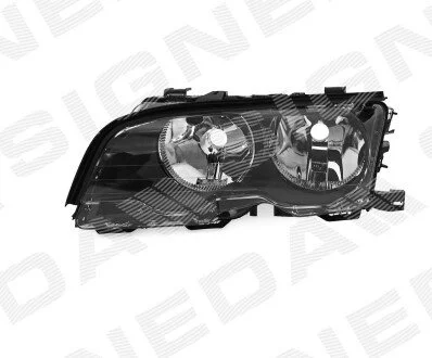 Фото 1 - передня фара Signeda ZBM1123L Передня фара Signeda ZBM1123L (фото 1)