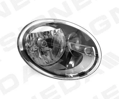 Фото 1 - передняя фара Signeda ZVG111707R ПЕРЕДНЯЯ ФАРА Signeda ZVG111707R (фото 1)