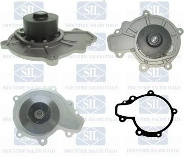 Насос охолоджуючої рідини, з ущільненням CHEVROLET CAPTIVA, CRUZE, EPICA, LACETTI, NUBIRA, ORLANDO DAEWOO LACETTI OPEL ANTARA A 1.8/2.0D 02.04- SIL PA1453