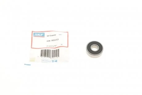 ПОДШИПНИК ШАРКОВЫЙ d&lt;30 SKF 608-2RSH/C3 (фото 1)