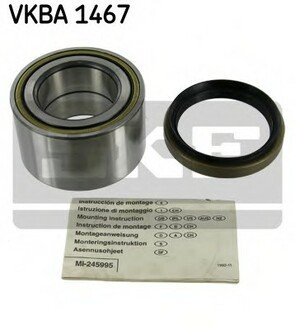 ПОДШИПНИК ШАРКОВЫЙ d>30 SKF VKBA 1467 (фото 1)