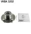 SKF NISSAN Подшипник задней ступицы ALMERA 1.4,1.6,2.0 95-00, Sanny 95-00 VKBA 3202