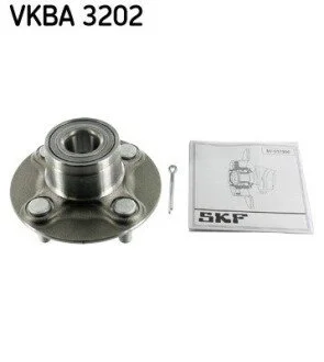 NISSAN Подшипник задней ступицы ALMERA 1.4,1.6,2.0 95-00, Sanny 95-00 SKF VKBA 3202 (фото 1)