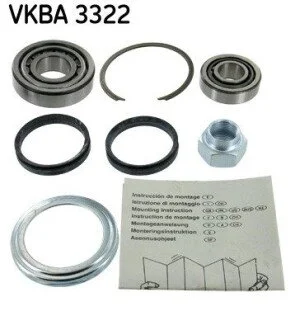 Набір підшипника маточини колеса SKF VKBA3322