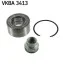 SKF FIAT Подшипник передней ступицы PUNTO 55 1.1 93- VKBA 3413