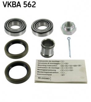 Підшипник колеса,комплект SKF VKBA 562