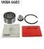 SKF RENAULT підшипник передн.маточини Megane,Scenic VKBA 6683