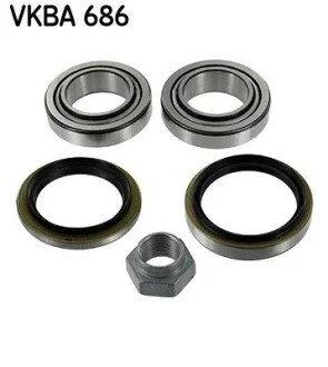 FORD Подшипник колеса передний Escort -90, Fiesta -89 SKF VKBA 686 (фото 1)