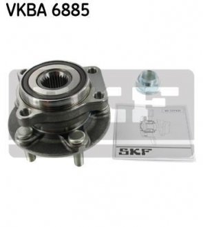 Набір підшипника маточини колеса SKF VKBA 6885 (фото 1)