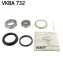SKF VOLVO Подшипник передней ступицы 740 84-87 VKBA 732