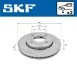 Диск гальмівний передн Лів/Прав MITSUBISHI COLT CZC VI, COLT VI, SMART FORFOUR 1.1-1.5D 01.04-06.12 SKF VKBD80176V2 (фото 2)