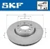 Диск тормозной (передний) Volvo S60/S80/V70/XC70 97-10 (15) (286x26) (с покрытием) (вент.) SKF VKBD80261V2 (фото 2)