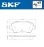 Колодки гальмівні (передні) Renault Kangoo 08- (TRW) (116.5/52.6/17.3mm.) SKF VKBP80003 (фото 2)