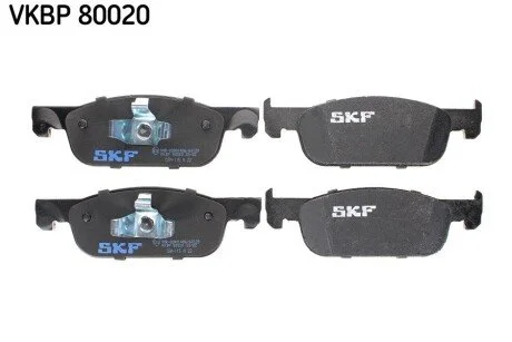 Колодки гальмівні (передні) Renault Logan II/Clio IV/Sandero II 12- SKF VKBP80020