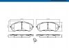 Колодки гальмівні (передні) Citroen Berlingo 18-/Peugeot 308 13-/Partner 18- SKF VKBP80067 (фото 6)