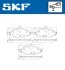 Колодки гальмівні (передні) Audi A1/Q3 18-/Skoda Octavia/VW Golf/Caddy/Touran/Passat 12- SKF VKBP80104 (фото 2)