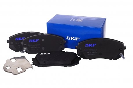 Колодки гальмівні (передні) Kia Sportage/Carens III 04- Q+ SKF VKBP80106A
