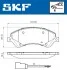 Колодки гальмівні (передні) Ford Transit V347 06- (FWD) (Bosch) Q+ (з датчиком) SKF VKBP80110E (фото 2)