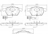 Колодки гальмівні (передні) Audi A4/A6 95-11/Skoda SuperB 01-08/VW Golf/Passat B5 97-06 SKF VKBP80113E (фото 2)