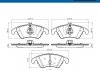 Колодки гальмівні (передні) MB C-class (W204/C204)/E-class (C207/A207) 07- (Lucas) SKF VKBP80123 (фото 6)