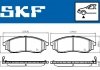 Колодки гальмівні (передні) Renault Koleos 08-/Infiniti FX 3.5 02- (Sumitomo) SKF VKBP80166A (фото 2)