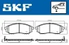 Колодки гальмівні (передні) Renault Koleos 08-/Infiniti FX 3.5 02- (Sumitomo) SKF VKBP80166A (фото 2)