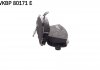 Колодки гальмівні (передні) Citroen C8 02-/Jumpy/Fiat Scudo/Peugeot Expert 95-06/807 02- (+датчики) SKF VKBP80171E (фото 2)